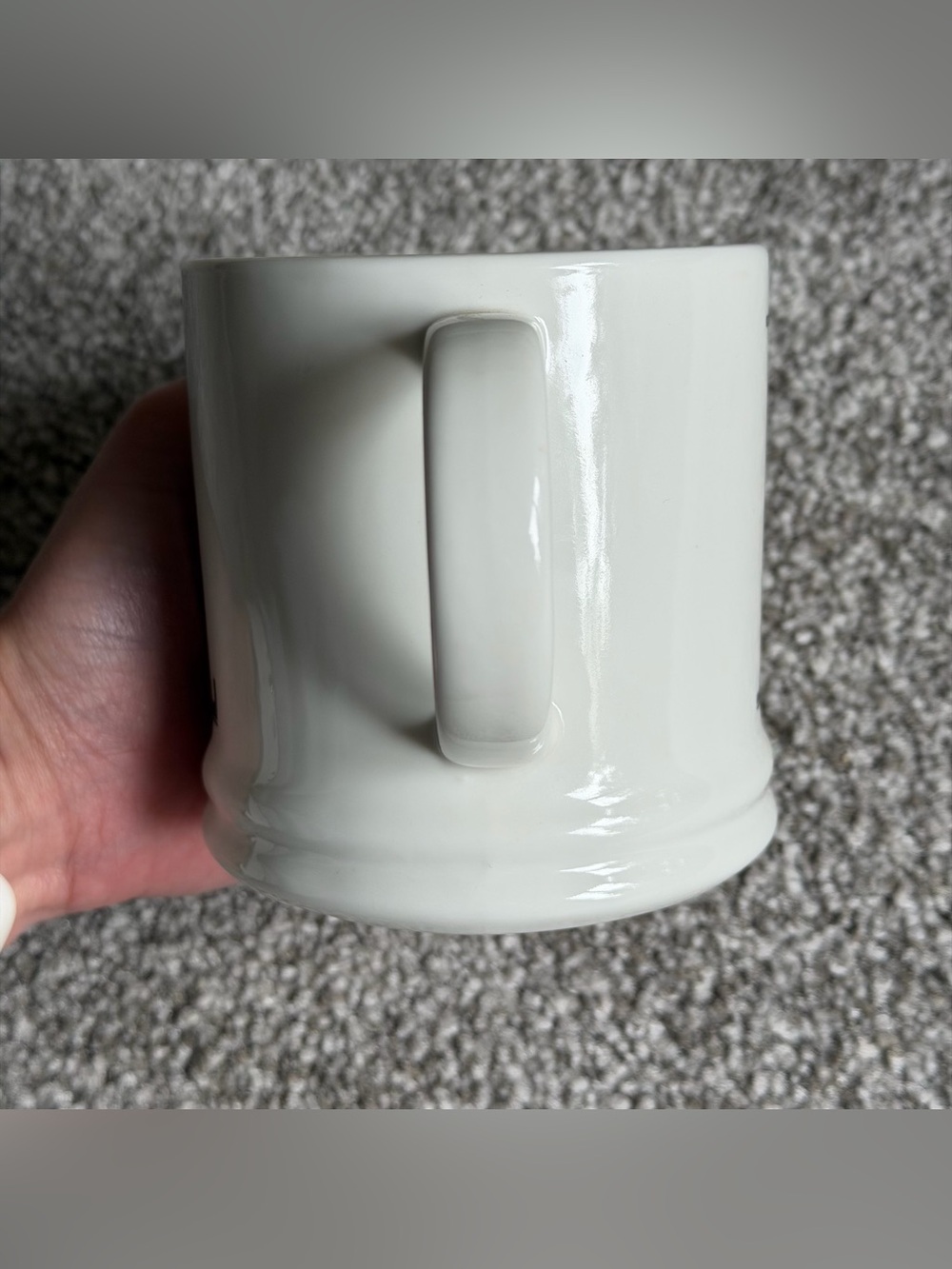 Threshold Monogrammed Porcelain Mug - L - Picture 5 of 9